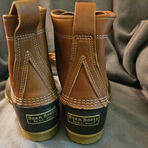 New LL Bean Men's 8" Bean Boots, size 10, insulated
